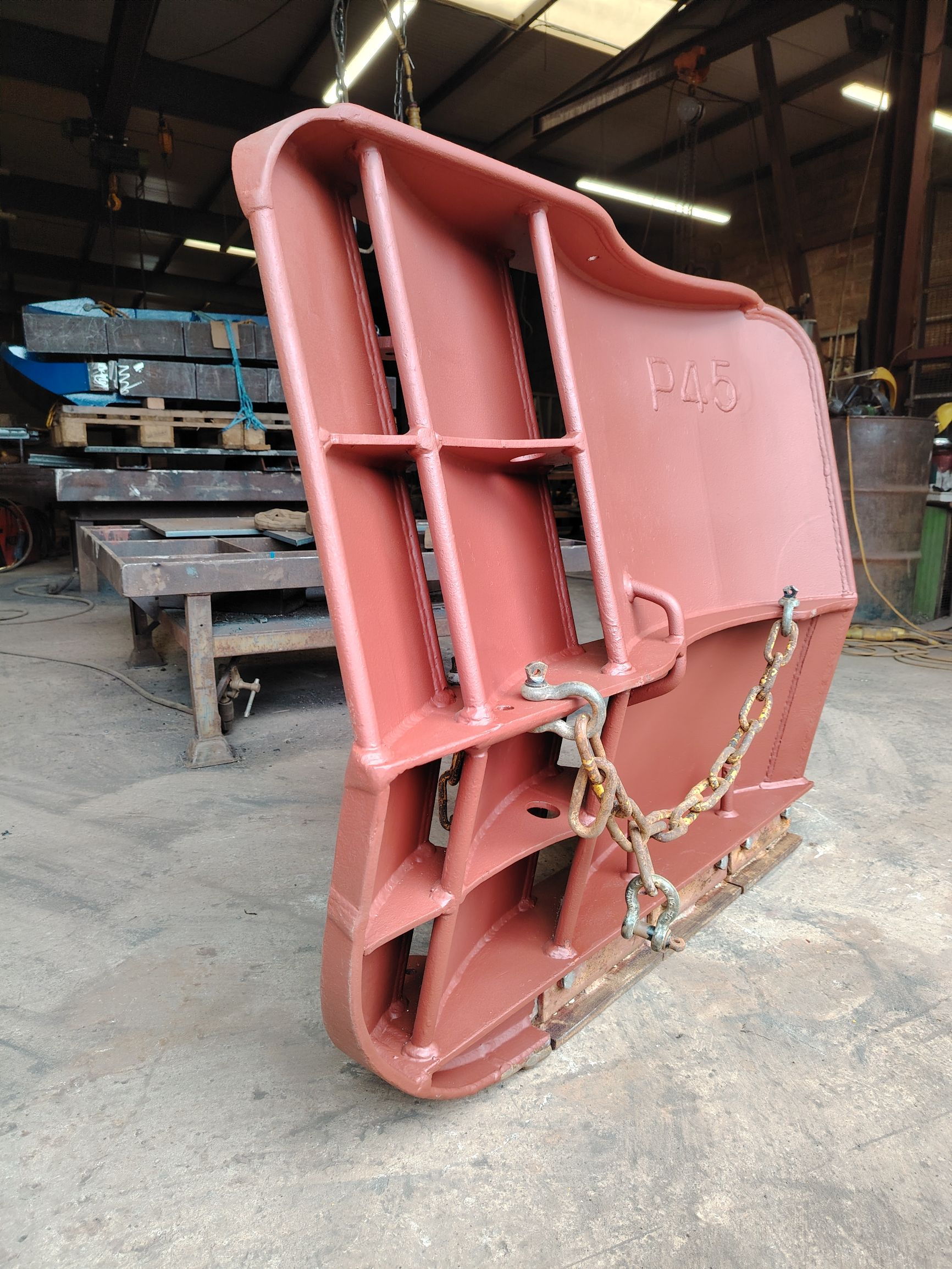 72" High Standing Curved... — photo 1